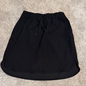 Lululemon Women’s Black Drawstring Skirt